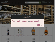 Tablet Screenshot of newcanaanwine.com